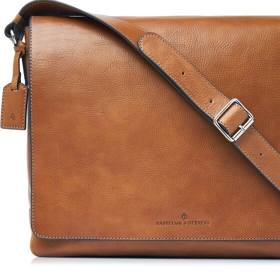 Castelijn & Beerens Mark Briefcases Messenger RFID protection Leather 39 cm Laptop compartment