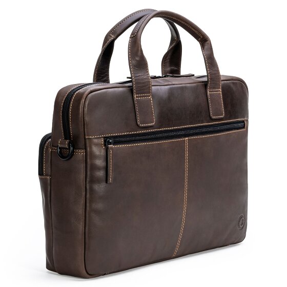 Farmhood Nashville Briefcase Leather 39 cm Laptop compartment