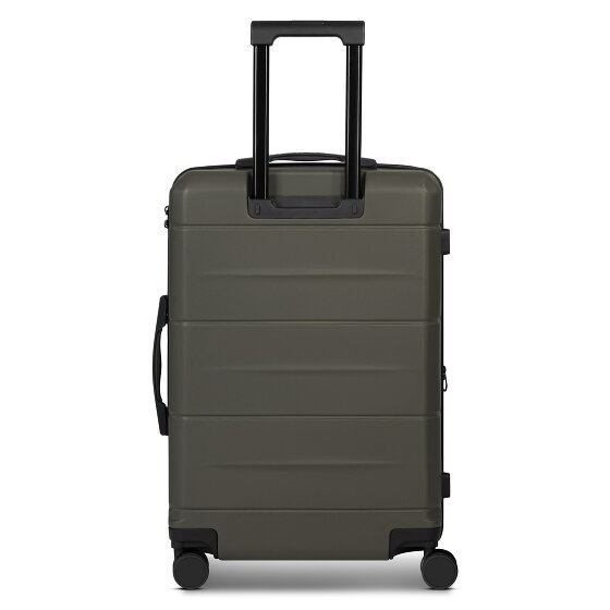 Police London 4 wheels Suitcase set 3-piece with expansion pleat
