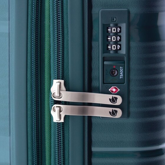 Gladiator 0800 4 wheels Cabin trolley 55 cm with expansion pleat