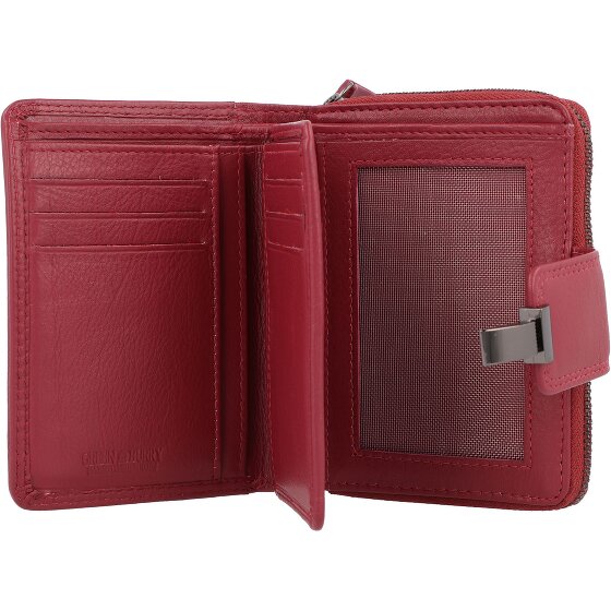 Greenburry Spongy Wallet Genuine Leather 12.5 cm