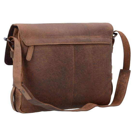 Harold's Antique messenger leather 35 cm