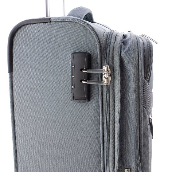 Gladiator 2000 4 wheels Cabin trolley 55 cm with expansion pleat