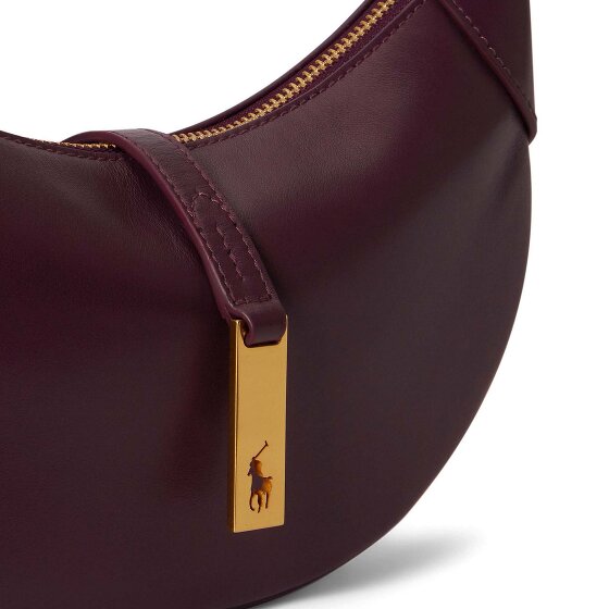 POLO RALPH LAUREN Polo ID Shoulder Bag Genuine Leather 26 cm