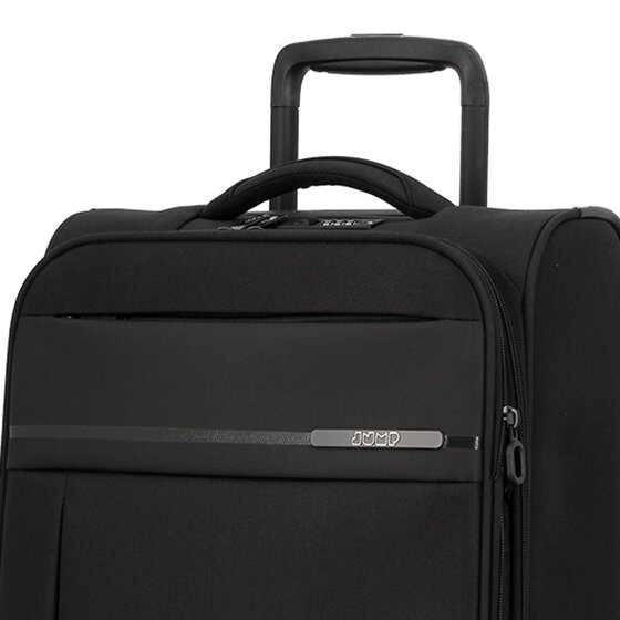 Jump Monthélys 4 wheels Cabin trolley 55 cm with expansion pleat