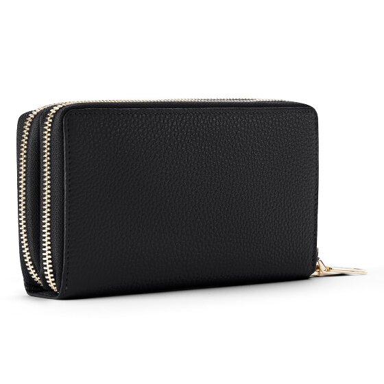 Lazarotti Bologna Leather XL Double Zip-Around Wallet RFID Leather 20 cm