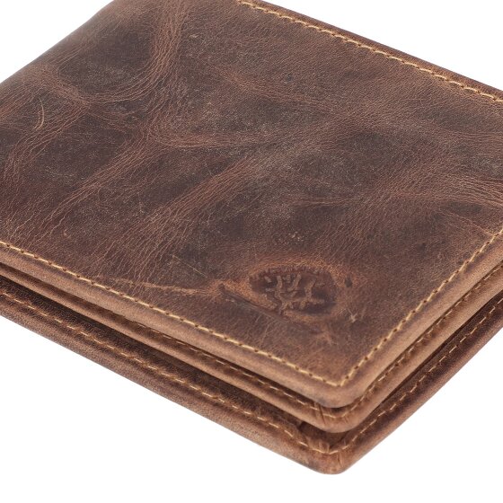 Greenburry Vintage Wallet RFID protection Leather 12 cm