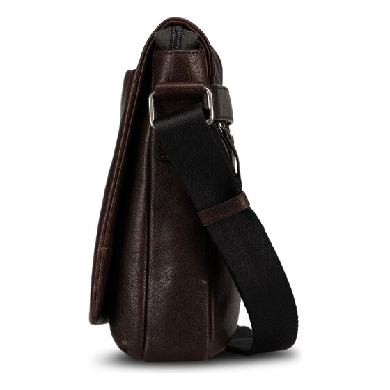 Jost Glasgow Shoulder bag S RFID protection Genuine Leather 23 cm