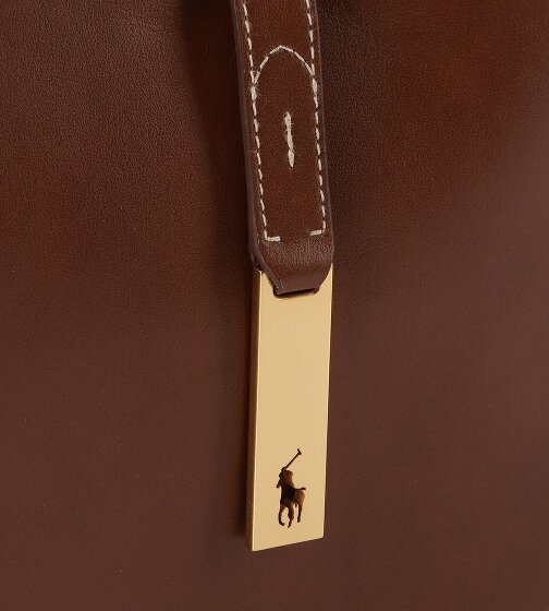 POLO RALPH LAUREN Polo ID Handbag Leather 25 cm