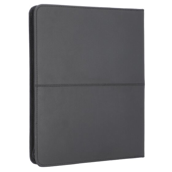 Alassio Limone leather writing case 36 cm