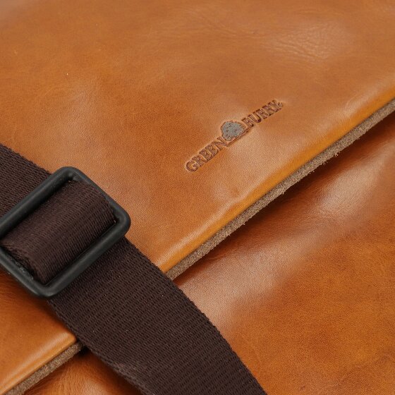 Greenburry Newport Messenger Genuine Leather 35 cm