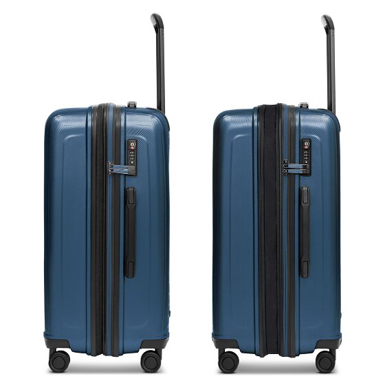 Redolz Essentials 14 4 wheels Suitcase set 3-piece with expansion pleat Redolz Essentials 14 4 wheels Suitcase set 3-piece with expansion pleat