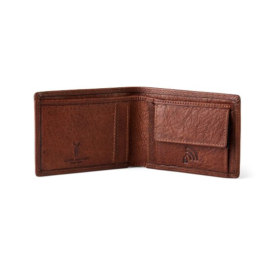 Jack Kinsky Porto 104 Wallet RFID protection Genuine Leather 10.5 cm