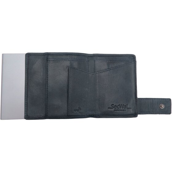 SecWal SecWal 2 credit card case wallet RFID leather 9 cm
