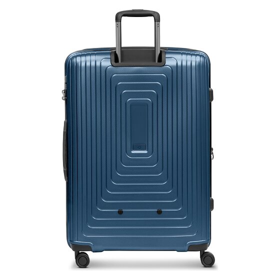 Redolz Essentials 14 4-wheel suitcase set 2 pcs. laptop compartment with expansion fold