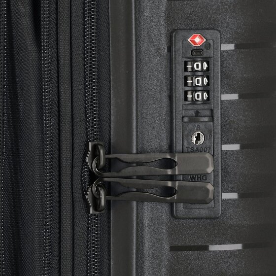 d&n Travel Line 4500 4 wheels Cabin trolley S 55 cm with expansion pleat