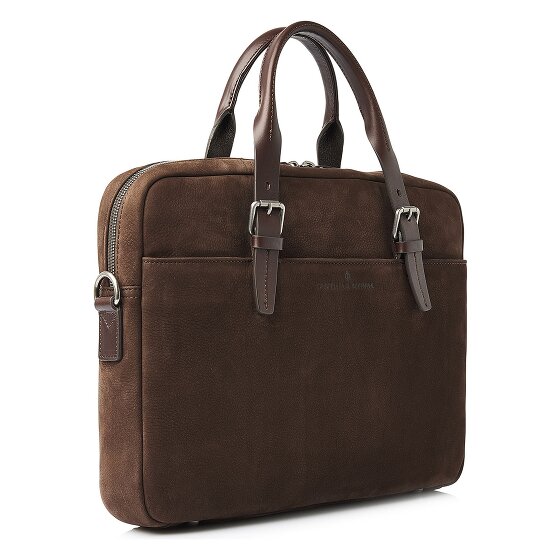 Castelijn & Beerens Veneto Briefcase RFID protection Genuine Leather 41 cm Laptop compartment