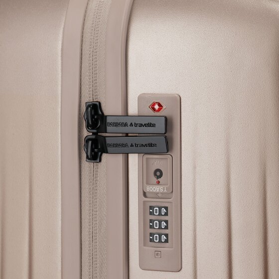 Travelite Barbara 4 wheels Suitcase set 3-piece with expansion pleat