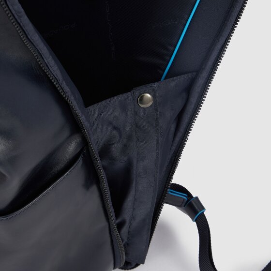 Piquadro Blue Square Revamp Business backpack RFID protection Leather 43 cm Laptop compartment