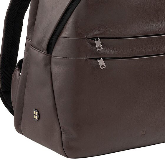 DuDu New York Daypack Genuine Leather 41 cm Laptop compartment
