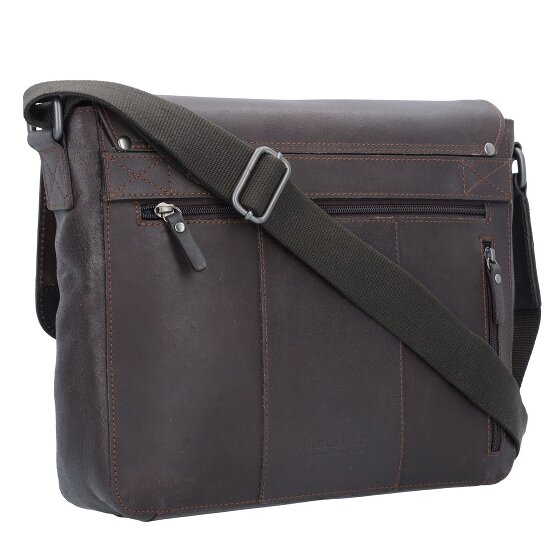 Leonhard Heyden Dakota Messenger leather 32 cm
