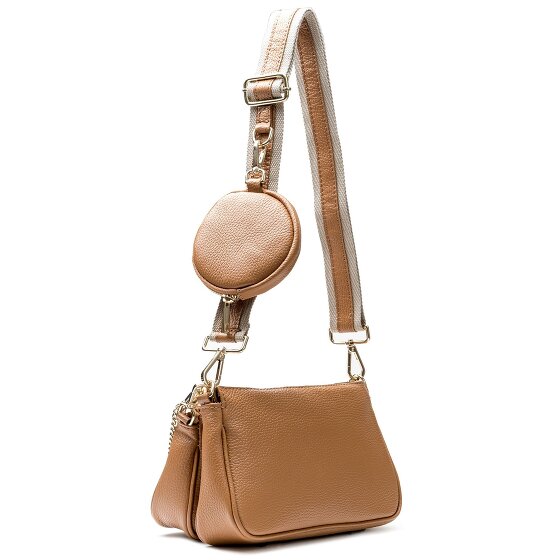 Lazarotti Milano Leather shoulder bag leather 23 cm