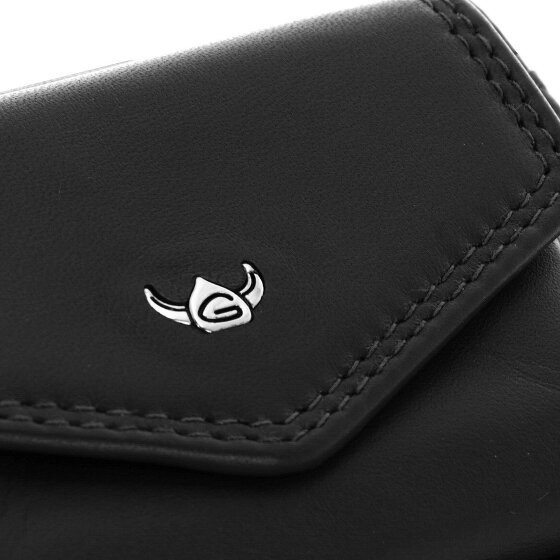 Golden Head Polo Wallet RFID protection Leather 10 cm