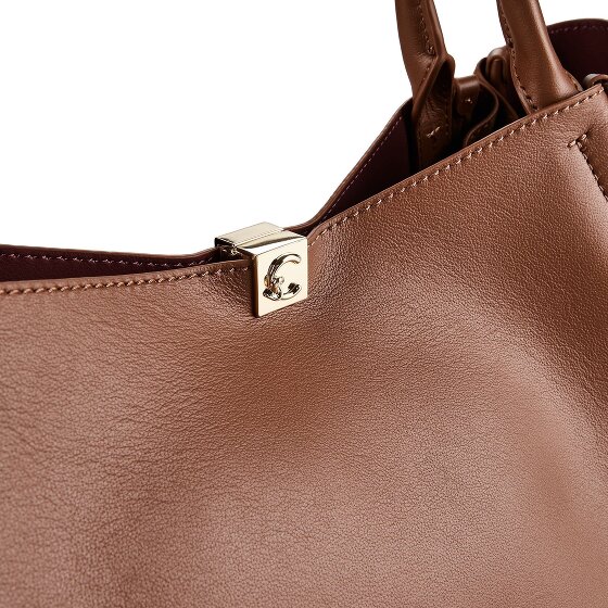 Coccinelle Pansy Shoulder Bag Genuine Leather 34 cm
