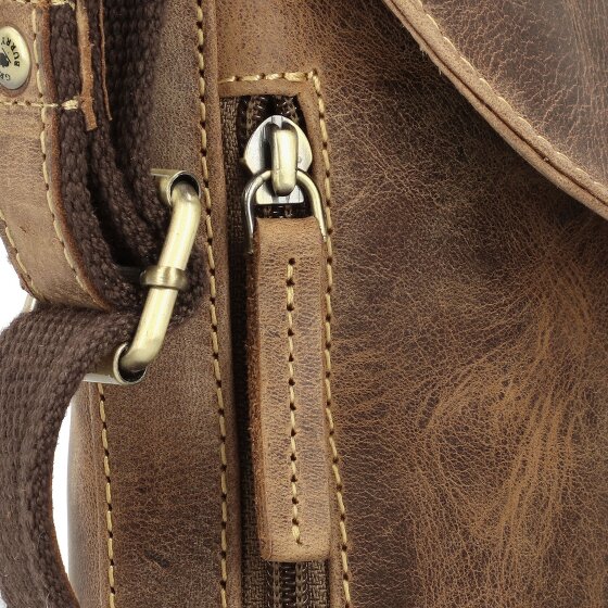 Greenburry Vintage shoulder bag leather 20 cm