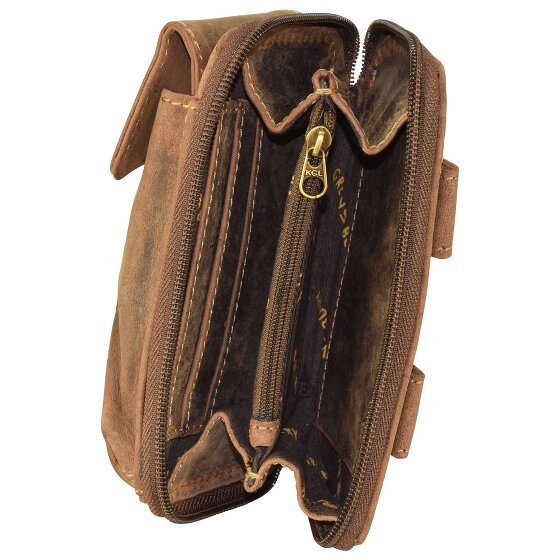 Greenburry Vintage fanny pack leather 14.5 cm