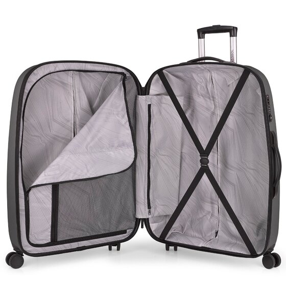 Gabol Paradise XP 4 wheels Trolley L 77 cm with expansion pleat