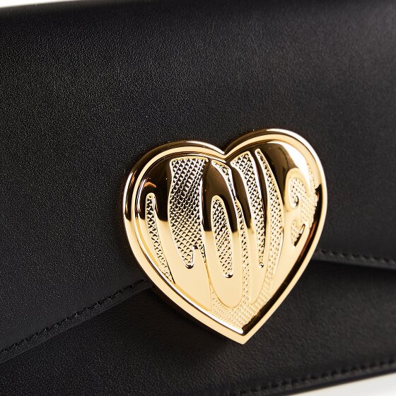 Love Moschino Victory Heart Shoulder Bag Leather 21.5 cm