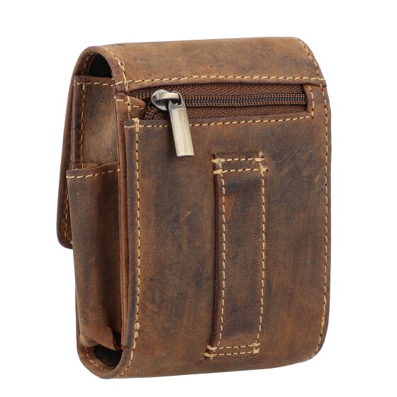Greenburry Vintage cigarette case leather 7.5 cm