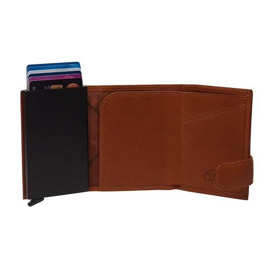 The Chesterfield Brand Frankfurt Credit card case RFID protection Leather 7.5 cm