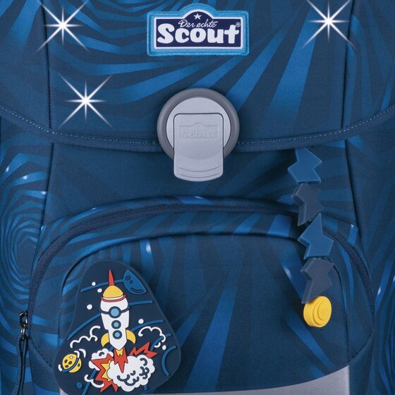 Scout Neo LED School bag set 8-piece