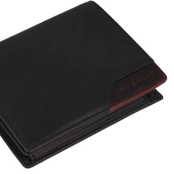 Bugatti Corso DeLuxe Wallet RFID protection Leather 10 cm