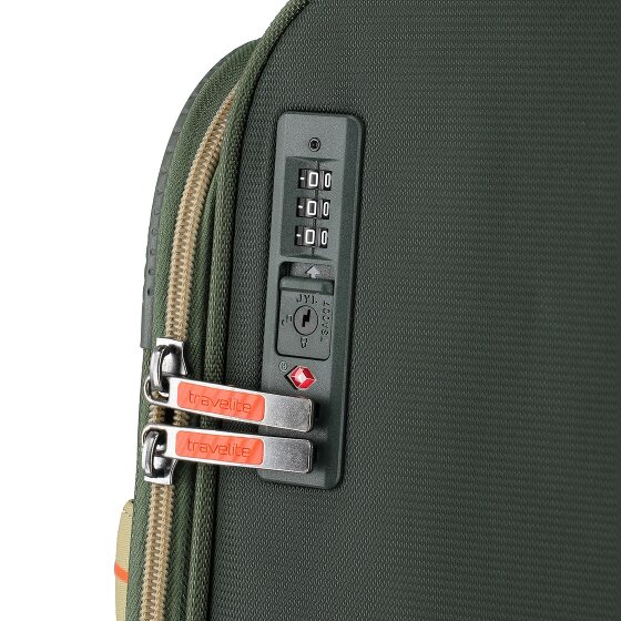 Travelite Color Craze 4 wheels Suitcase set 3-piece with expansion pleat