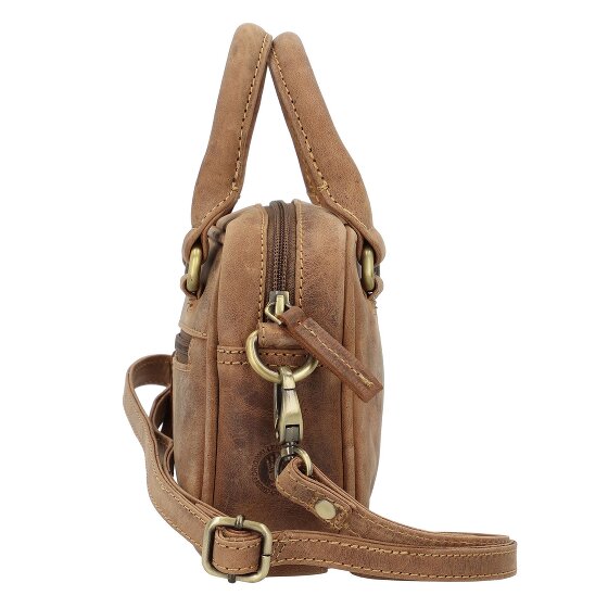 Greenburry Vintage Mini Bag Handbag Genuine Leather 18 cm