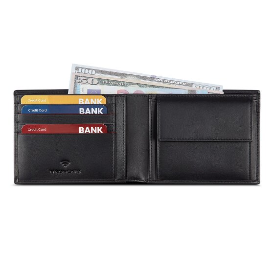 Roncato Detroit Wallet RFID protection Leather 12 cm