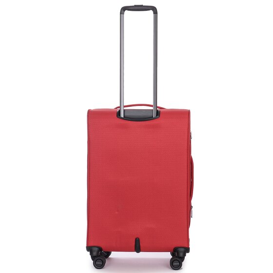 Stratic Stratic Light + 4 wheels Trolley 68 cm with expansion pleat