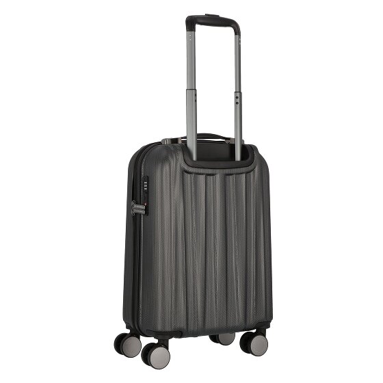 Polestream Moonrock 4 wheels Cabin trolley 55 cm with expansion pleat