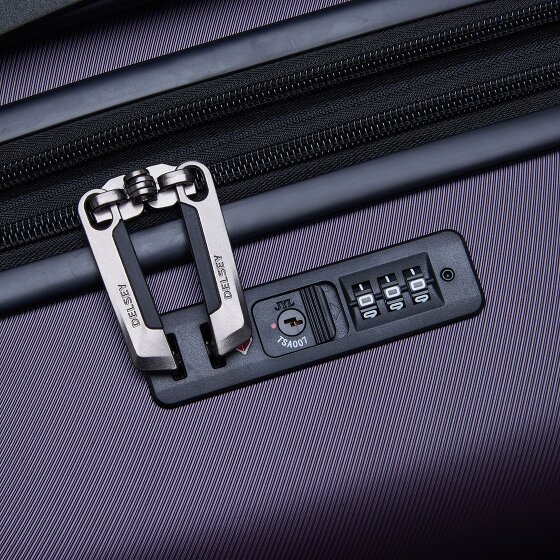 Delsey Paris Air Armour 4 wheels Suitcase set 3-piece with expansion pleat