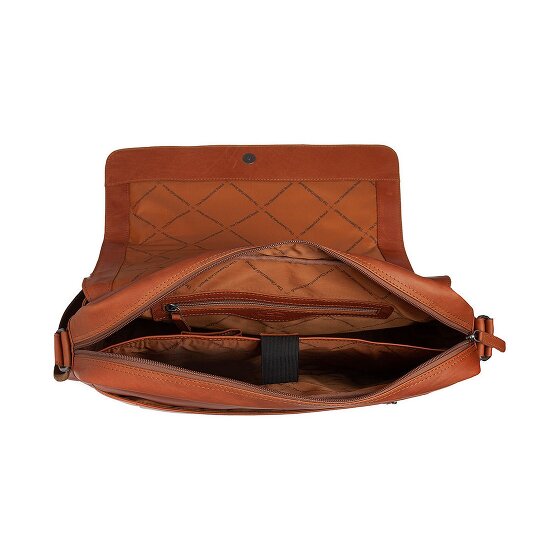 The Chesterfield Brand Richard Messenger Leather 40 cm Laptop compartment