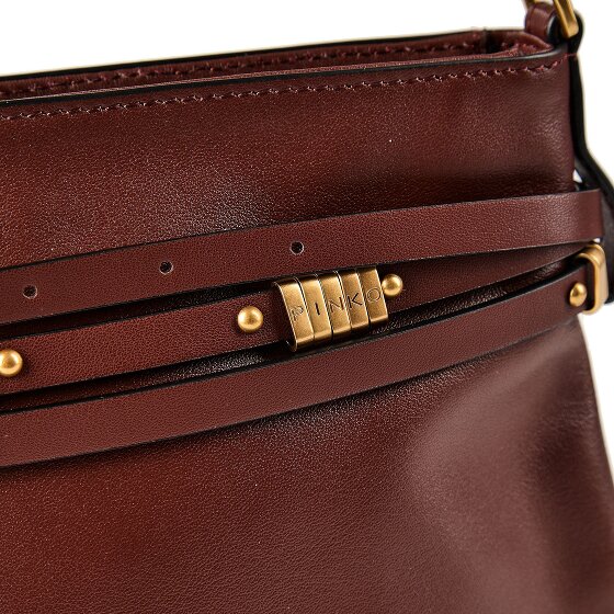 PINKO Belt Bag Classic Shoulder Bag Genuine Leather 33 cm