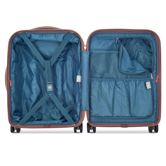 Delsey Paris St. Tropez 4 Roll Cabin Trolley Slim Line 55 cm