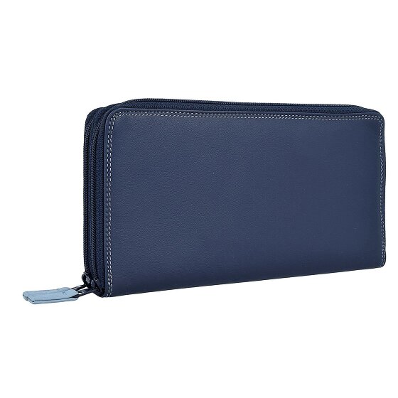 Mywalit Large Double Zip Around Purse wallet leather 18 cm