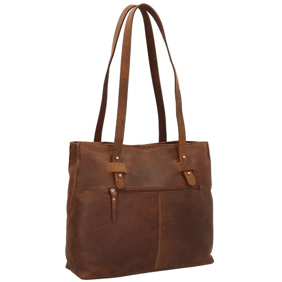 Harold's Antik Shoulder Bag Leather 37 cm