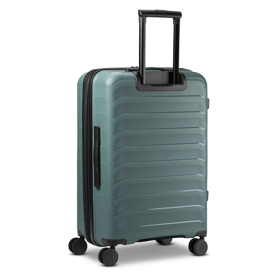 d&n Toronto 4 wheels Suitcase set 3-piece with expansion pleat