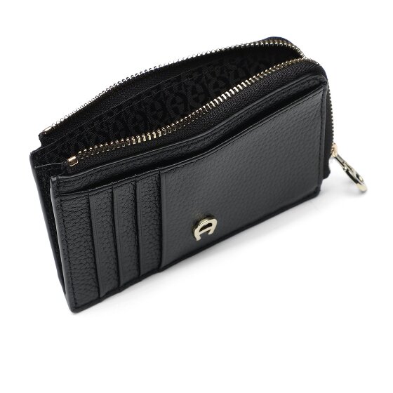 Aigner Delia Credit card case Genuine Leather 12 cm