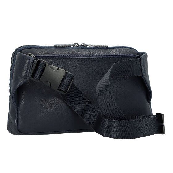 Piquadro Wollem Fanny pack RFID protection Leather 27 cm